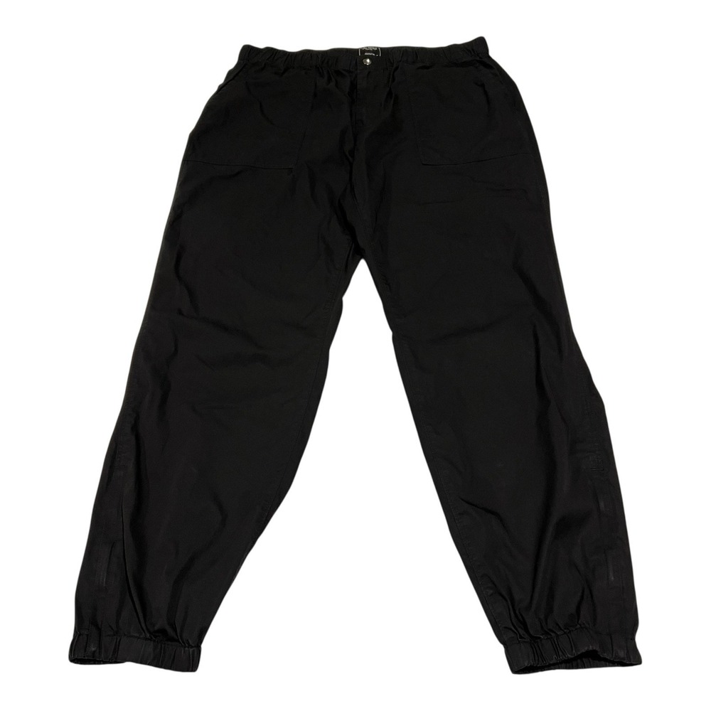 Todd Snyder New York men's Black Tailored Quality Ankle Zip Track Jogger pant XL